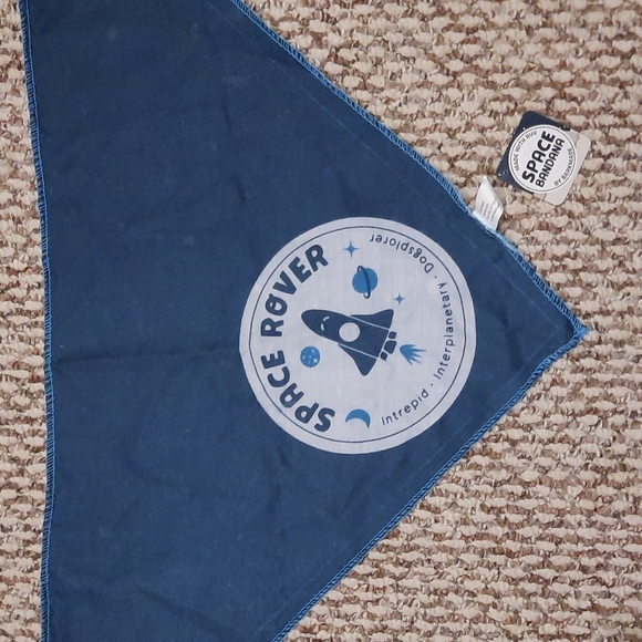 ‼️ NWT Space Themed Doggie Bandana - Picture 2 of 6
